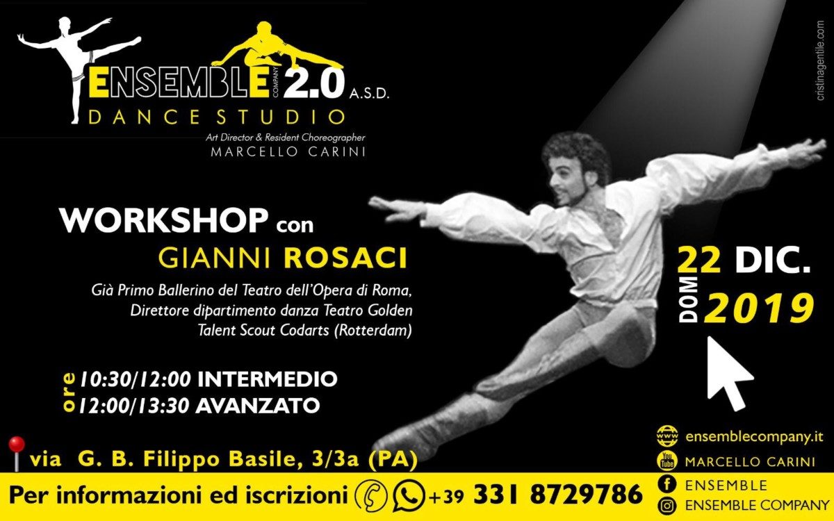  Danza classica palermo, danza contemporanea palermo, boogie woogie palermo, marcello carini, teatro massimo palermo