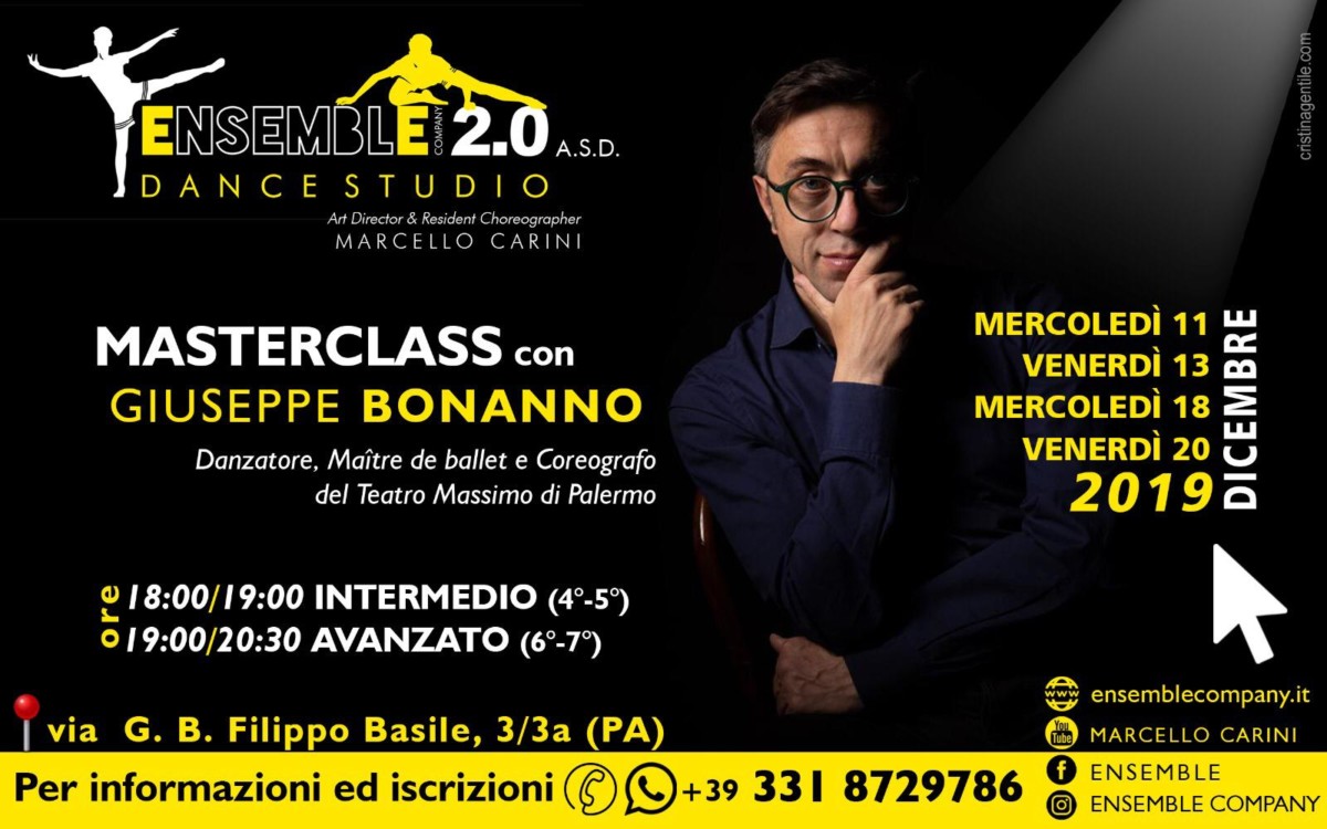  Danza classica palermo, danza contemporanea palermo, boogie woogie palermo, marcello carini, teatro massimo palermo